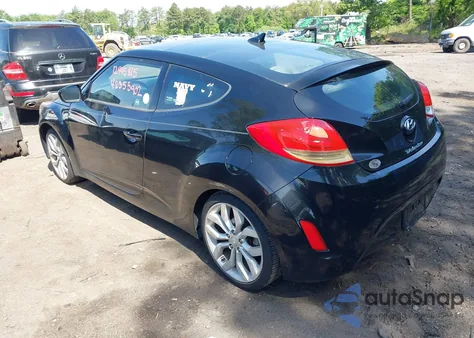 2013 Hyundai Veloster Base W/Gray z USA, uszkodzony, nr VIN KMHTC6AD2DU120059